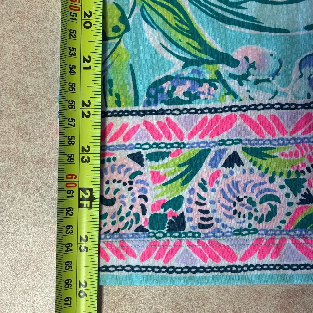 NWOT Lilly Pulitzer Beacon Bali Blue Sway This Way Print Dress - Picture 12 of 13